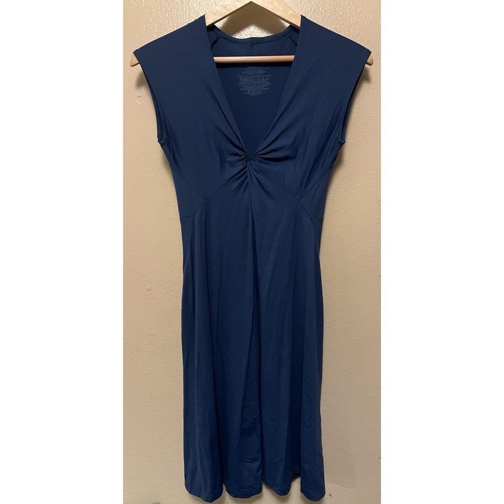 Patagonia Dress Womens Small Gray Stretch Athletic Midi Bandha